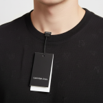 Calvin Klein Jeans Men's Black Regular Fit T-Shirt